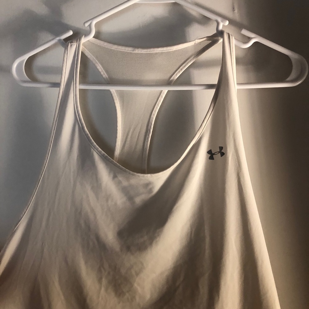 White Champion Racerback Work Out Tank - Picture 4 of 4